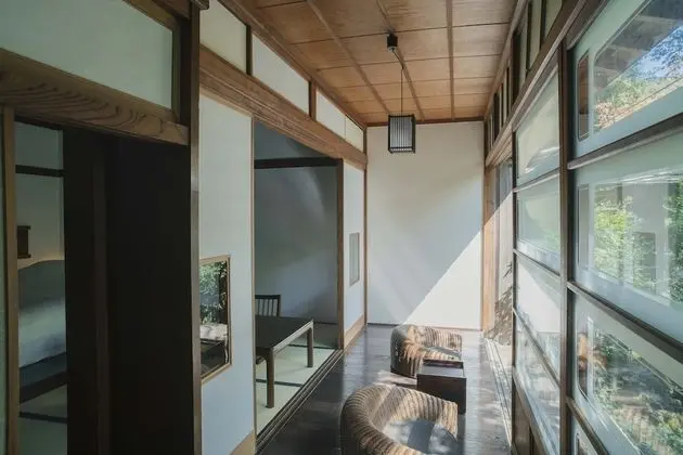 Traditional İki Ayrı Yataklı Oda (Japanese-Style, Open-Air Bath)