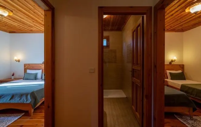 Bungalow 1+1 Oda,Bahçe Manzaralı,Bahçe Katı