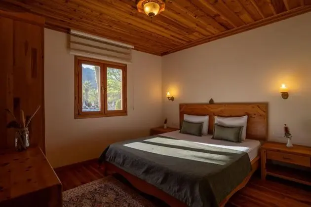 Bungalow 1+1 Oda,Bahçe Manzaralı,Bahçe Katı