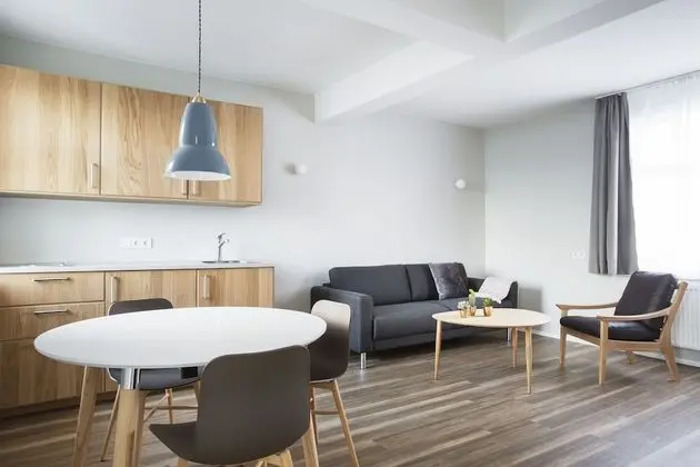 Comfort Apart Daire, 1 Yatak Odası, Küçük Mutfak (Týsgata 8)