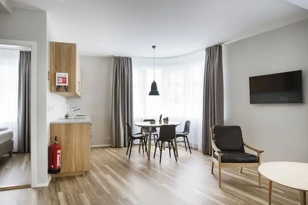 Comfort Apart Daire, 2 Yatak Odası, Küçük Mutfak (Týsgata 8)