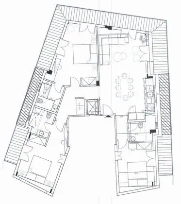 Exclusive Apart Daire, 3 Yatak Odası, Balkon (Calypso)