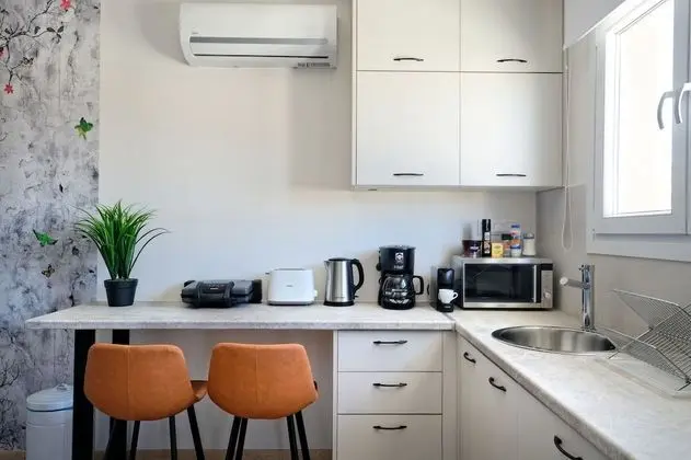 Exclusive Stüdyo Süit, 1 Yatak Odası, Teras, Şehir Manzaralı (Nausika)