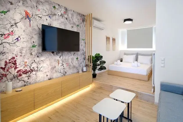 Exclusive Stüdyo Süit, 1 Yatak Odası, Teras, Şehir Manzaralı (Nausika)