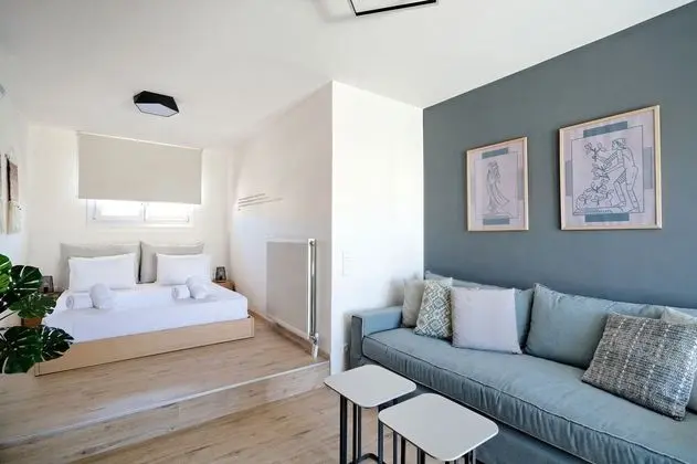Exclusive Stüdyo Süit, 1 Yatak Odası, Teras, Şehir Manzaralı (Nausika)