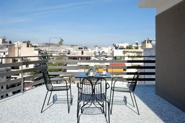 Exclusive Stüdyo Süit, 1 Yatak Odası, Teras, Şehir Manzaralı (Nausika)