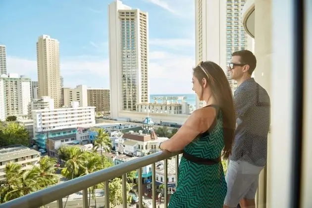 Oda, 2 Çift Kişilik Yatak (Waikiki View)