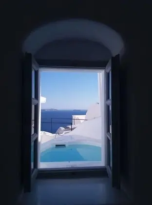 Junior Süit (Outdoor Plunge Pool, Caldera View)