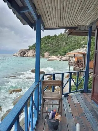 Basic Bungalov, 1 Yatak Odası, Teras, Okyanusa Sıfır
