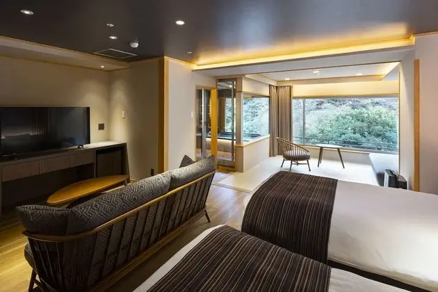 Deluxe Oda, Sigara İçilmez (SUISAI, with open air bath, 42sqm)