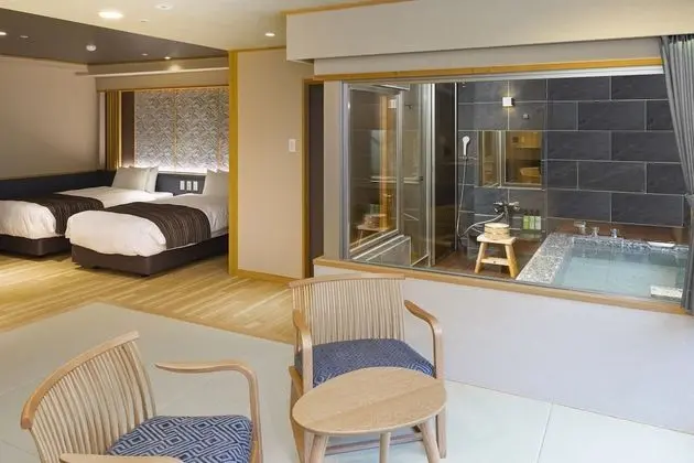 Deluxe Oda, Sigara İçilmez (SUISAI, with open air bath, 42sqm)