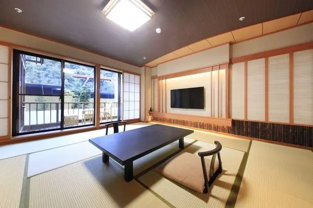 Deluxe Oda, Sigara İçilmez (YUAN,Japanese Style,w/open air bath)