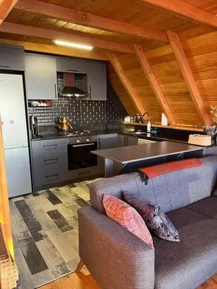 Bungalow, Deniz ve Dağ Manzaralı, Şömineli Soba