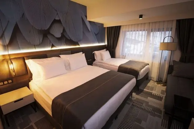 Deluxe Üç Kişilik Oda, Birden Çok Yatak