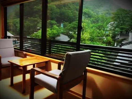 Japanese Tatami Room, Non-smoking (Customer cannot check-in after 9pm)  No Restaurant around Hotel.