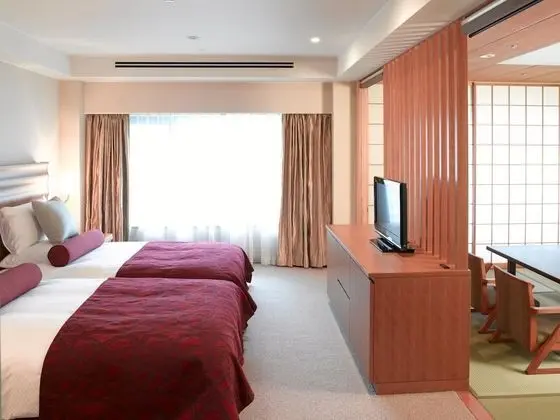 Standard İki Ayrı Yataklı Oda (with Tatami area, 2 Beds & 2 Futon)