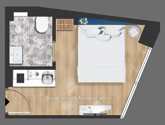 Stüdyo (Apartment 1.1)