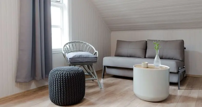 Apart Daire, 2 Yatak Odası, Balkon (Vatnsstígur 10b)