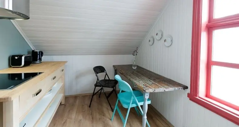 Apart Daire, 2 Yatak Odası, Balkon (Vatnsstígur 10b)