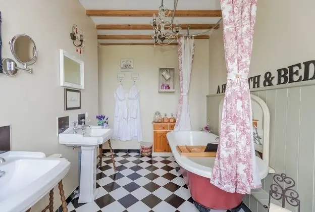 Deluxe Tek Büyük Yataklı Oda (Red Toile)