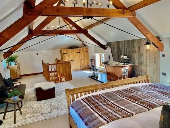Deluxe Kır Evi, Özel Banyo, Bahçe Manzaralı (The Coach House)