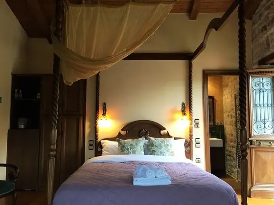Deluxe Tek Büyük Yataklı Oda, 1 Yatak Odası, Küvet, Dağ Manzaralı