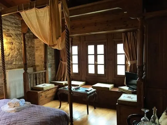 Deluxe Tek Büyük Yataklı Oda, 1 Yatak Odası, Küvet, Dağ Manzaralı