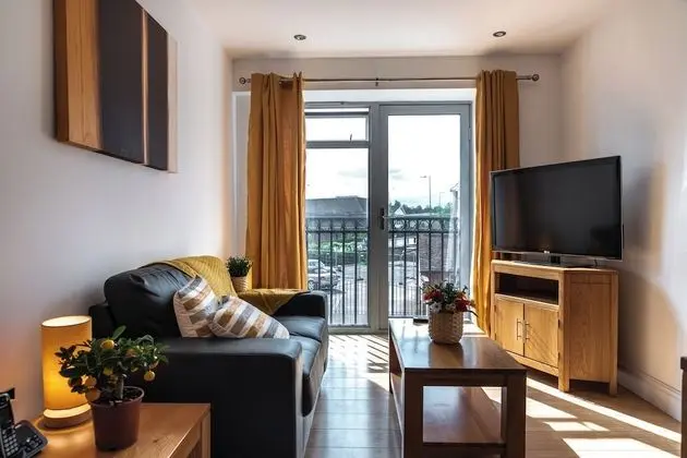 City Apart Daire, Özel Banyo, Avlu Manzaralı