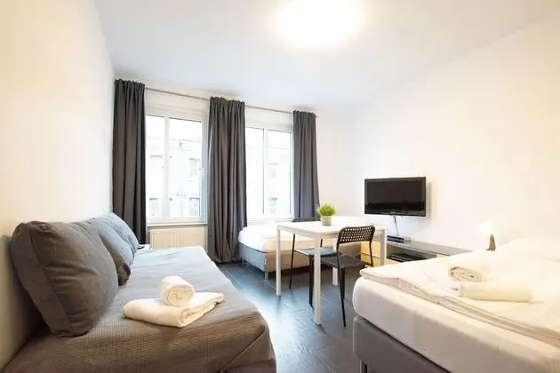 Deluxe Apart Daire, 2 Yatak Odası, Şehir Manzaralı, Köşe