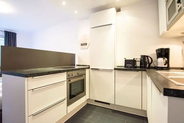 Deluxe Apart Daire, 2 Yatak Odası, Şehir Manzaralı, Köşe
