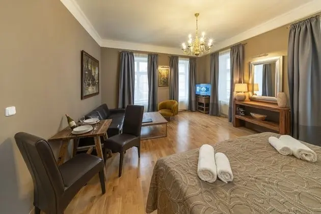 Deluxe Apart Daire, 1 Yatak Odası, Küçük Mutfak, Şehir Manzaralı