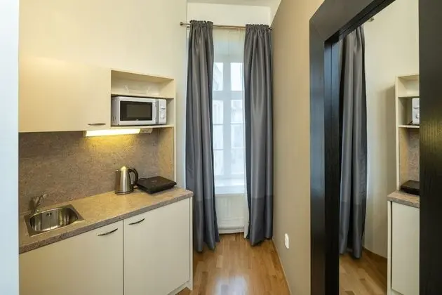 Deluxe Apart Daire, 1 Yatak Odası, Küçük Mutfak, Şehir Manzaralı