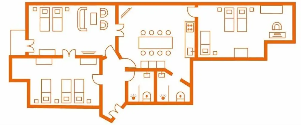 Family Apart Daire, 2 Yatak Odası (110 sqm)