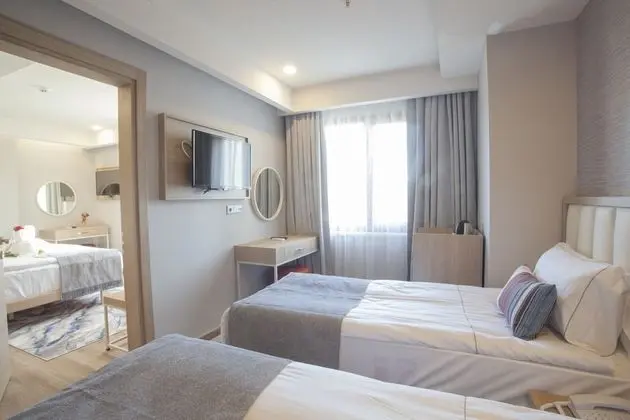 Deluxe Oda, 2 Yatak Odası, Bağlantılı Odalar, Şehir Manzaralı
