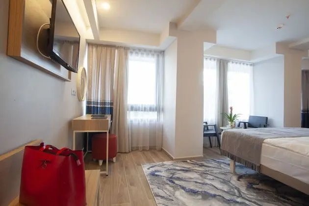 Luxury Tek Büyük Yataklı Oda, 1 Büyük (Queen) Boy Yatak, Sigara İçilmez, Şehir Manzaralı