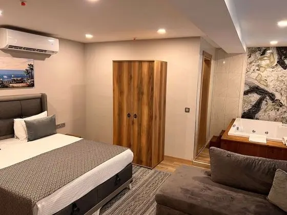 Luxury Tek Büyük Yataklı Oda, 1 Büyük (Queen) Boy Yatak, Sigara İçilmez, Şehir Manzaralı