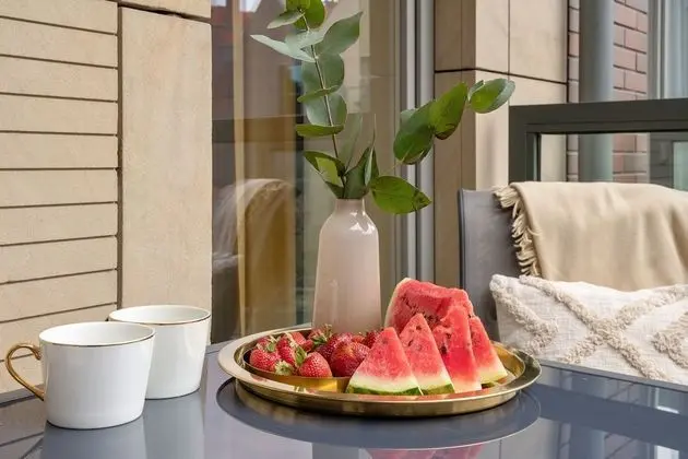 Premium Apart Daire, Balkon