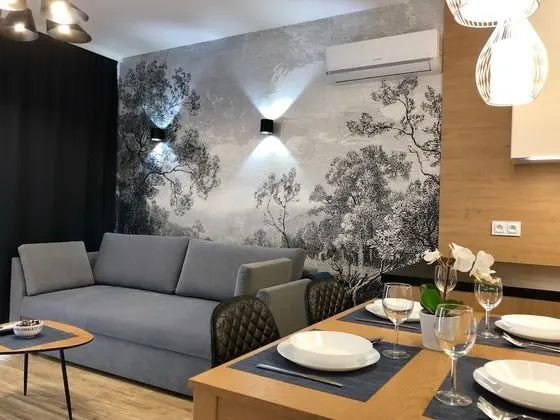 Deluxe Apart Daire, 1 En Büyük (King) Boy Yatak ve Çekyat, Avlu Manzaralı