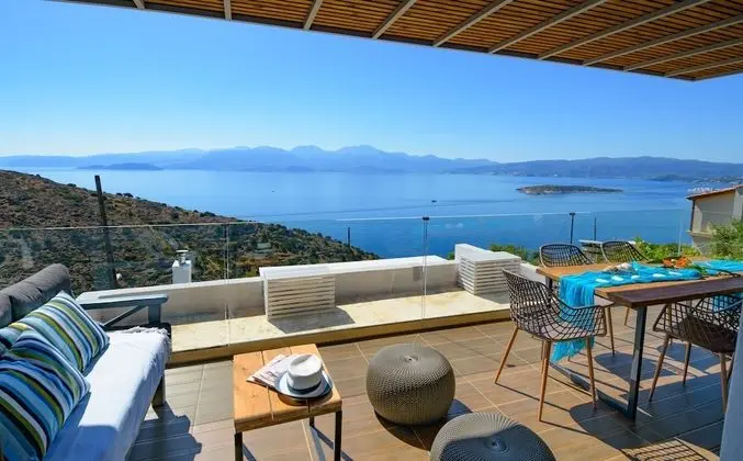 Villa, 2 Yatak Odası, Deniz Manzaralı (Gerani)