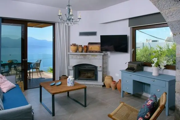 Villa, 2 Yatak Odası, Deniz Manzaralı (Gerani)