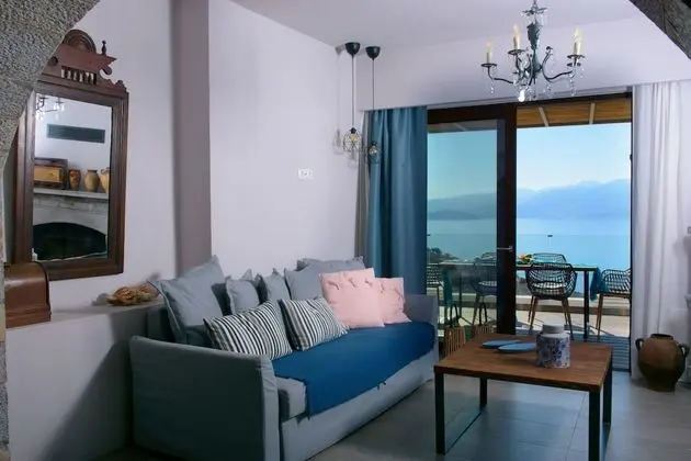 Villa, 2 Yatak Odası, Deniz Manzaralı (Gerani)