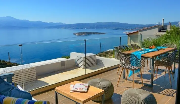 Villa, 2 Yatak Odası, Deniz Manzaralı (Gerani)