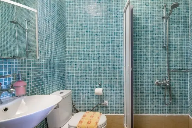 Traditional Villa, 2 Yatak Odası, Kişiye Özel Havuzlu, Deniz Manzaralı (Exterior Hot Tub)