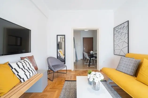 Exclusive Apart Daire, 1 Yatak Odası, Balkon, Şehir Manzaralı