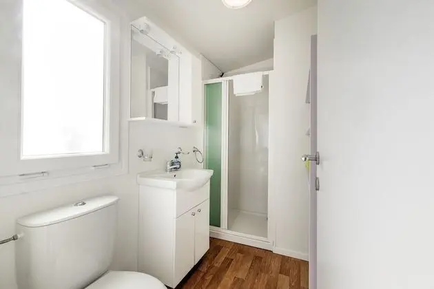 Karavan, 2 Yatak Odası, Bahçe Manzaralı, Köşe (D1)