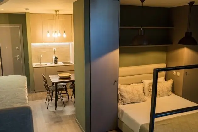 Stüdyo, 1 Çift Kişilik Yatak