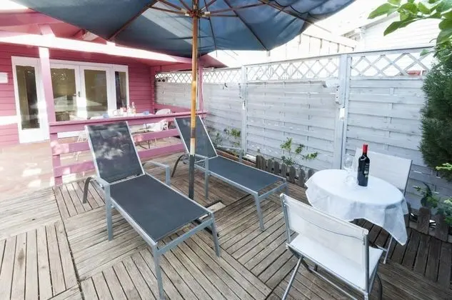 Romantic Kulübe, 1 Yatak Odası, Mutfak, Plaj Kenarı