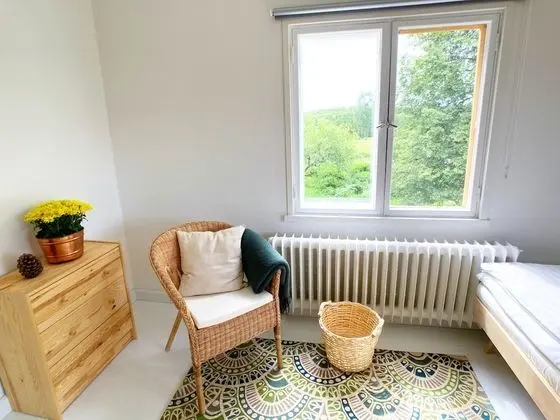 Kookos Twin Room, Shared Bathroom