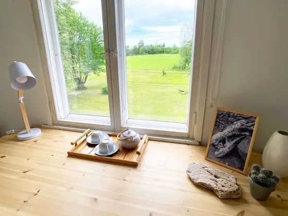 Kookos Twin Room, Shared Bathroom