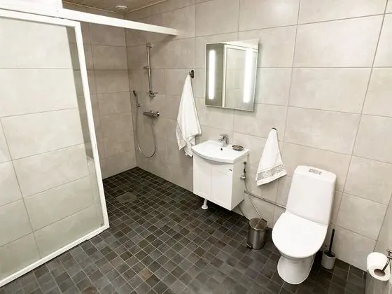 Kookos Twin Room, Shared Bathroom